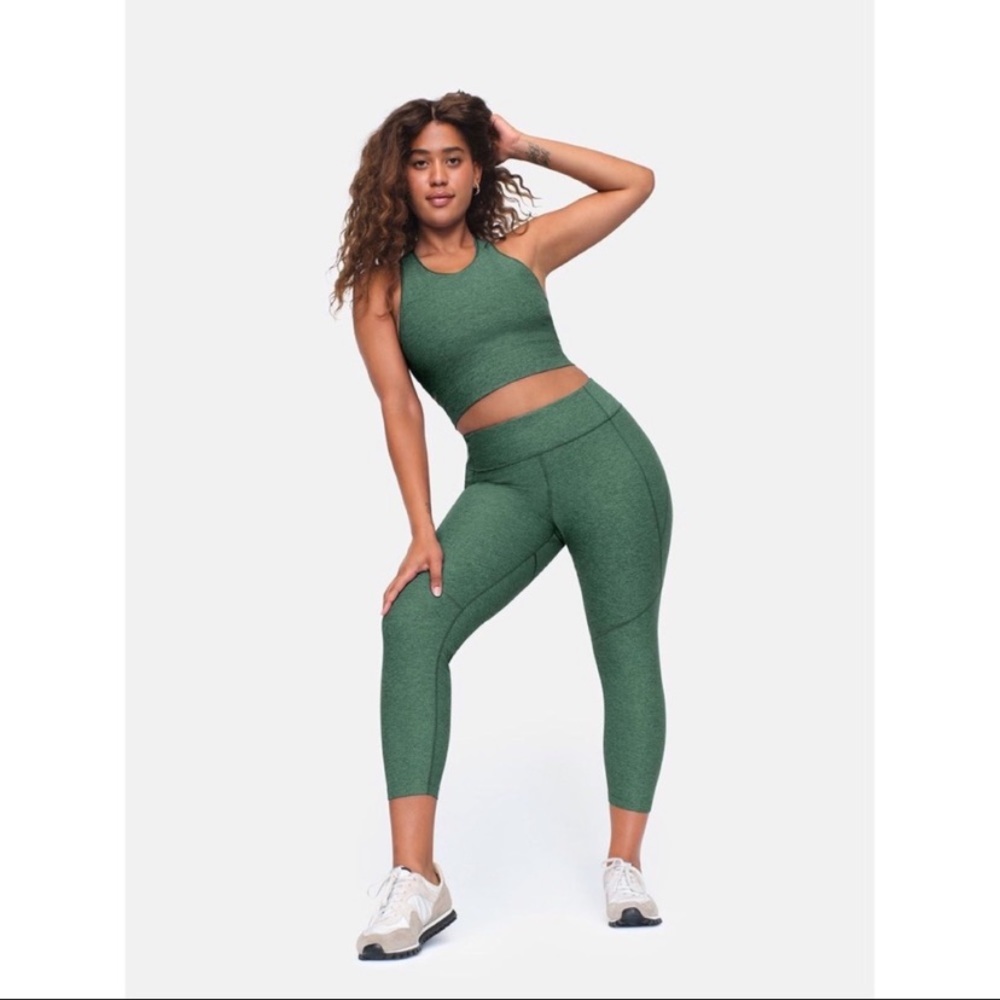 Outdoor Voices Hunter Green Leggings 3/4  small